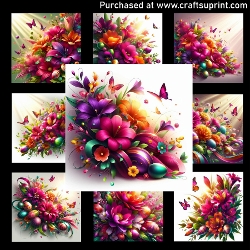 Spring Explosion - CARD FRONTS