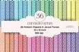 36 Chevron Jewel Colors Digital Paper Backgrounds