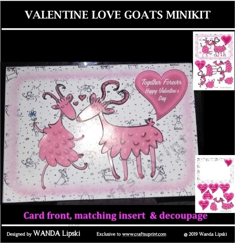 VALENTINE LOVE GOATS MINIKIT