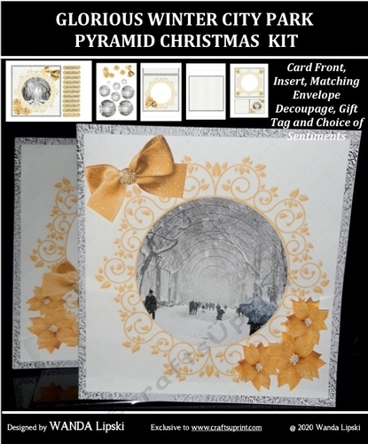 GLORIOUS WINTER CITY PARK PYRAMID KIT
