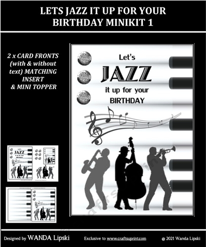 LETS JAZZ IT UP FOR YOUR BIRTHDAY MINIKIT 1