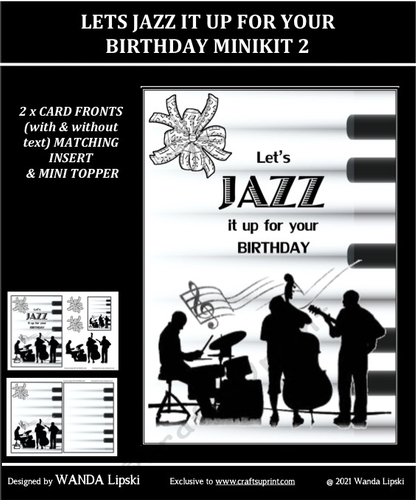 LETS JAZZ IT UP FOR YOUR BIRTHDAY MINIKIT 2