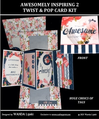 AWESOMELY INSPIRING 2 TWIST & POP CARD