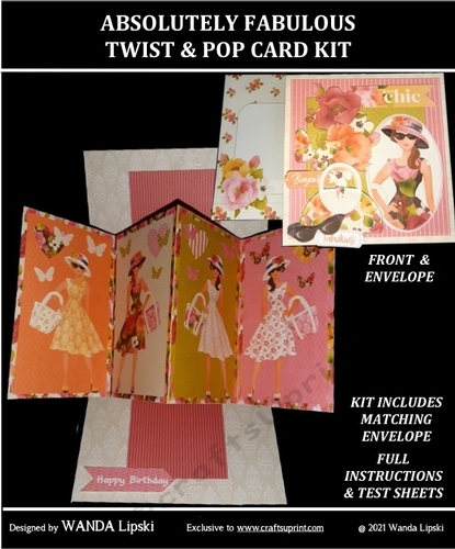ABSOLUTELY FABULOUS TWIST & POP CARD KIT