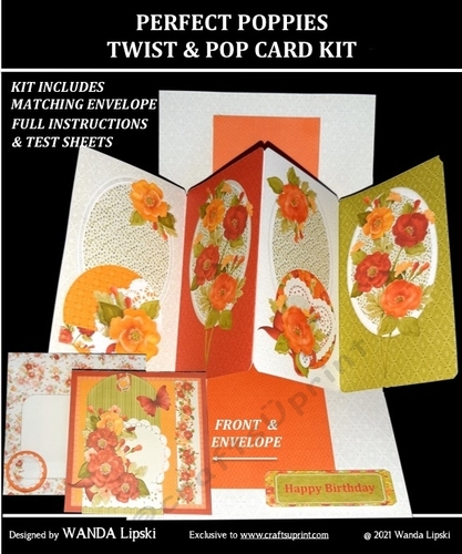 PERFECT POPPIES TWIST & POP CARD
