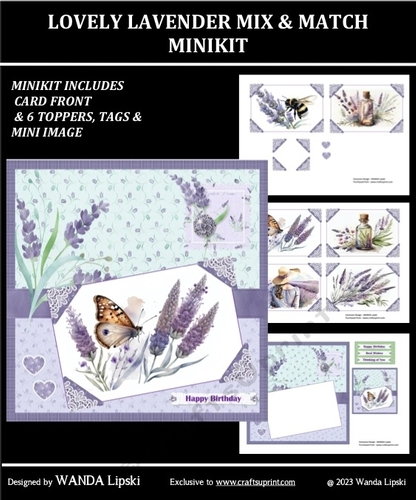 LOVELY LAVENDER MIX & MATCH MINIKIT
