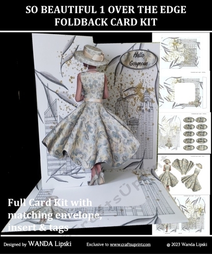 SO BEAUTIFUL 1 OVER THE EDGE FOLDBACK ALL OCCASIONS CARD KIT