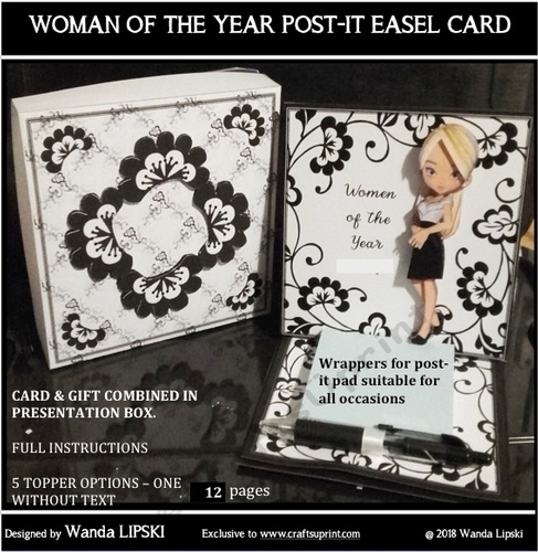 2024 WOMAN OF THE YEAR POST-IT EASEL CARD KIT