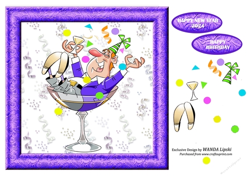 2024 NEW YEAR OR BIRTHDAY CELEBRATIONS - STEEPED IN FUN