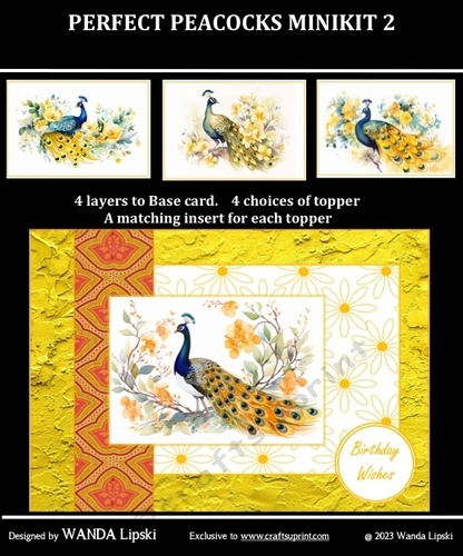 PERFECT PEACOCKS ALL OCCASIONS MINIKIT 2