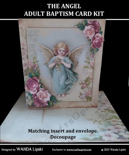 THE ANGEL ADULT BAPTISM CARD