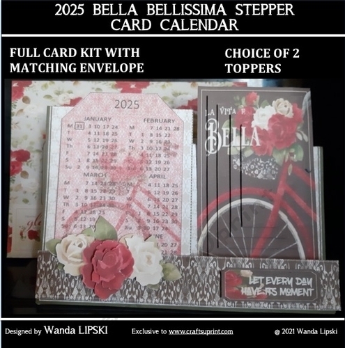 2025 BELLA BELLISSIMA CALENDAR STEPPER CARD KIT