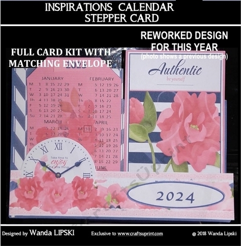 2025 INSPIRATIONS CALENDAR STEPPER KIT