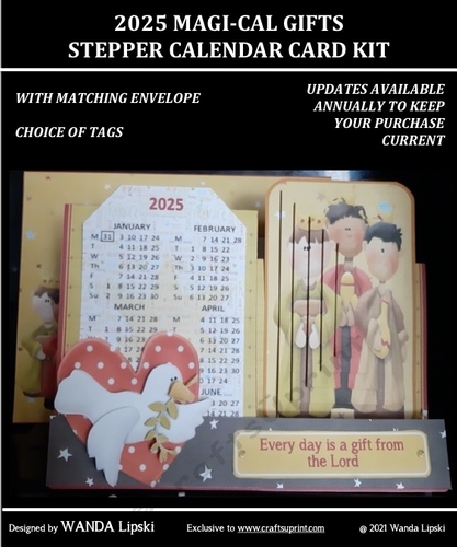 2025 MAGI-CAL GIFTS CALENDAR STEPPER CARD