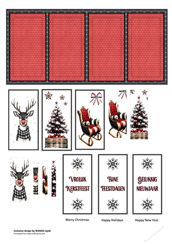 PLAID CHRISTMAS WISHES - IN DUTCH