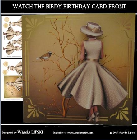 Watch the Birdy Female Birthday Mini Kit