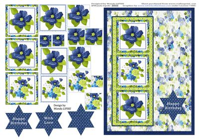 Enchanting Floral Card Front