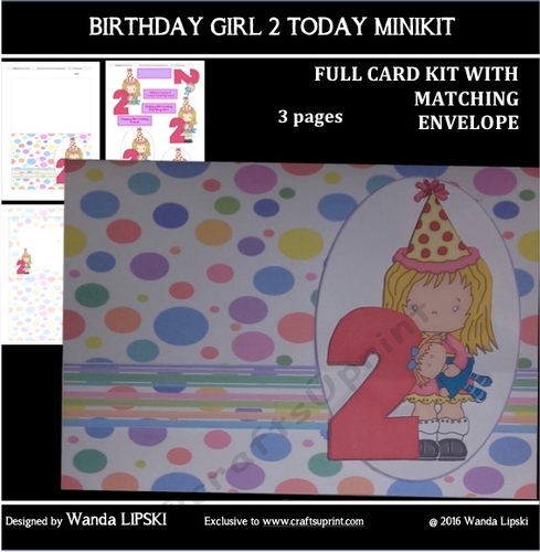 BIRTHDAY GIRL 2 TODAY 