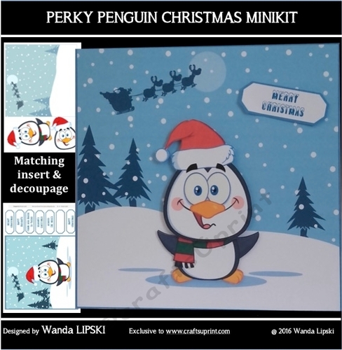 PERKY PENGUIN CHRISTMAS MINIKIT