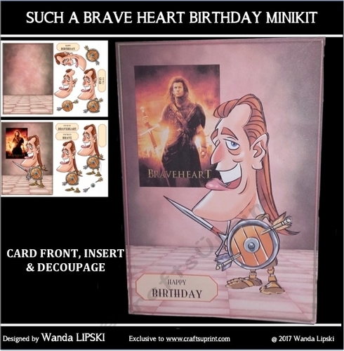 SUCH A BRAVE HEART BIRTHDAY MINIKIT