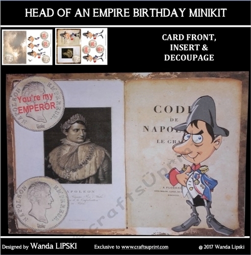 HEAD OF AN EMPIRE BIRTHDAY/FATHERS DAY MINIKIT