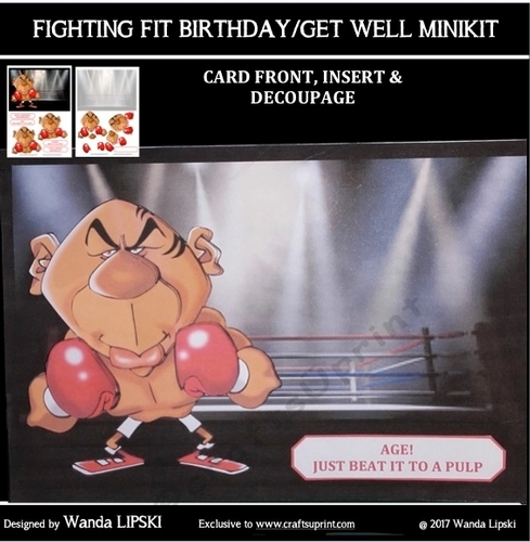 FIGHTING FIT BIRTHDAY/GET WELL MINIKIT