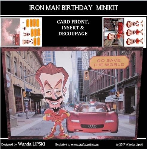 IRON MAN BIRTHDAY/FATHERS DAY MINIKIT