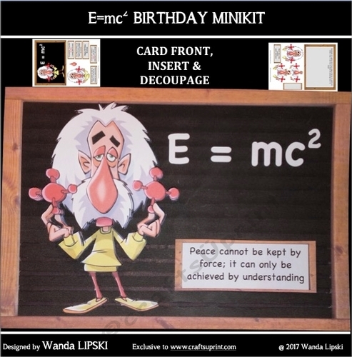E=MC SQUARED BIRTHDAY MINIKIT