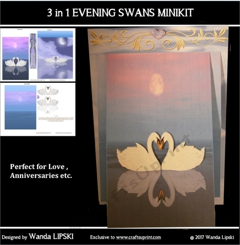 3 IN 1 EVENING SWANS MINIKIT