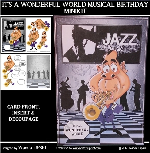ITS A WONDERFUL WORLD MUSICAL BIRTHDAY MINIKIT