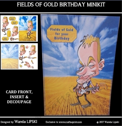 FIELDS OF GOLD BIRTHDAY CELEBRITY MINIKIT