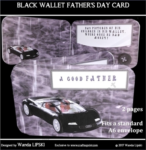 BLACK WALLET FATHERS DAY MINIKIT