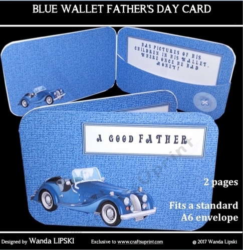 BLUE WALLET FATHERS DAY MINIKIT