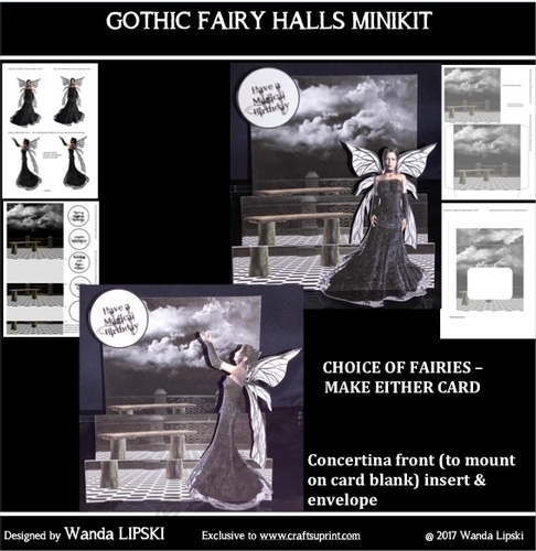 GOTHIC FAIRY HALLS STEPPER MINIKIT