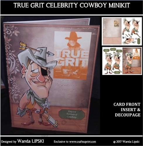 TRUE GRIT CELEBRITY COWBOY MINIKIT