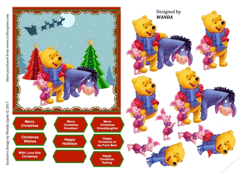 POOH BEARS CHRISTMAS FUN