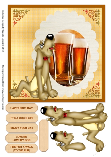 ITS A DOGS LIFE (DOWN THE PUB)