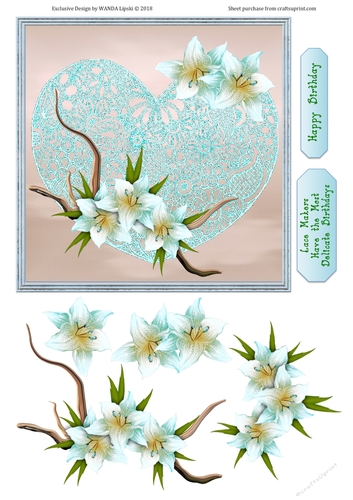 LACE MAKERS FLORAL BIRTHDAY
