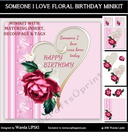 SOMEONE I LOVE BIRTHDAY ROSE MINIKIT