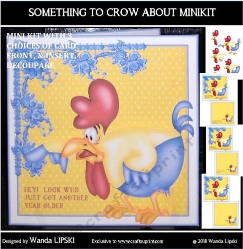 SOMETHING TO CROW ABOUT BIRTHDAY MINIKIT