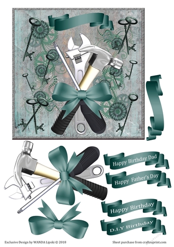 THE KEY TO BIRTHDAY DIY