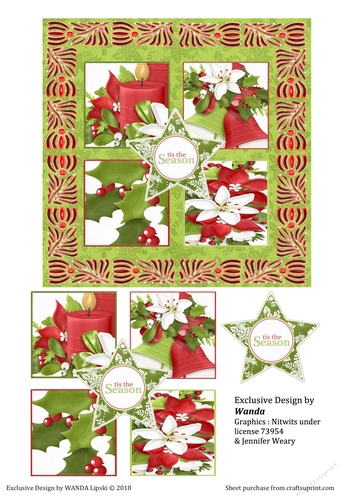 QUICK CHRISTMAS SQUARE 1