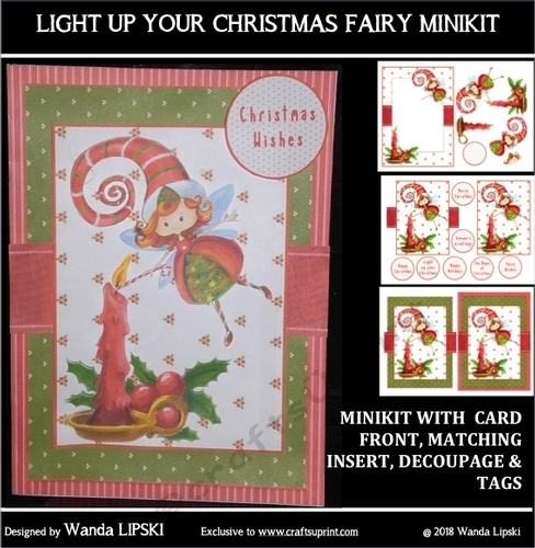 LIGHT UP YOUR CHRISTMAS FAIRY MINIKIT