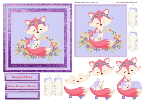 FOXY LADY BIRTH CONGRATULATIONS