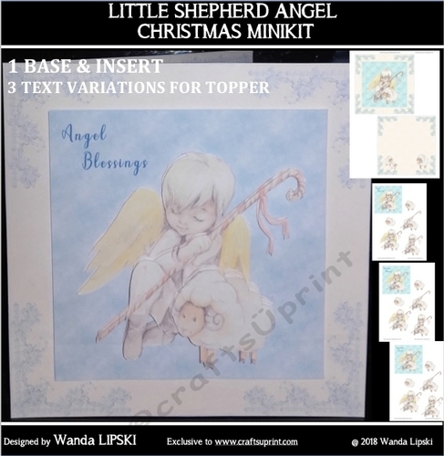 LITTLE SHEPHERD ANGEL CHRISTMAS MINIKIT