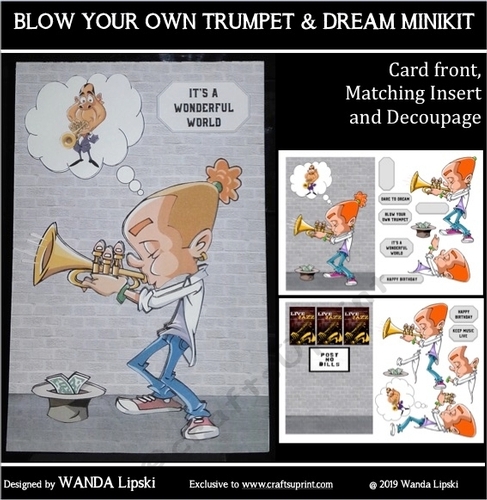 BLOW YOUR OWN TRUMPET AND DREAM MINI KIT