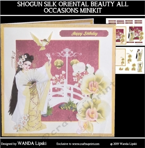 SHOGUN SILK ORIENTAL BEAUTY ALL OCCASIONS MINIKIT