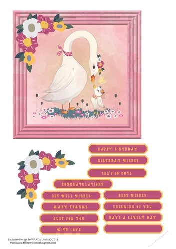 TAKE A GANDER AT THAT GOSLING ALL OCCASIONS TOPPER