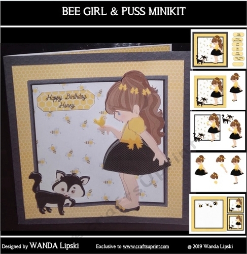 BEE GIRL & PUSS ALL OCCASIONS MINI-KIT