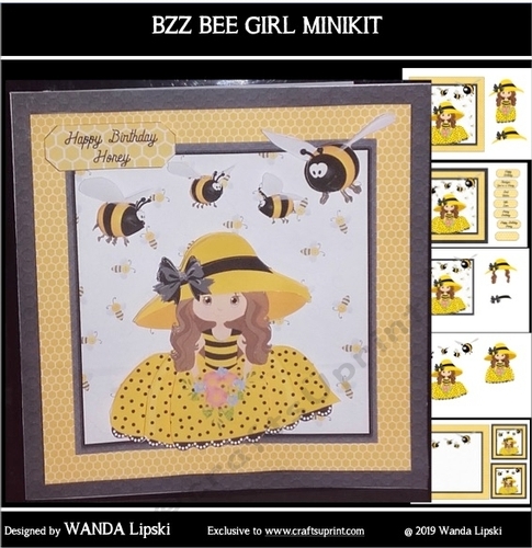 BZZZ BEE GIRL ALL OCCASIONS MINI-KIT